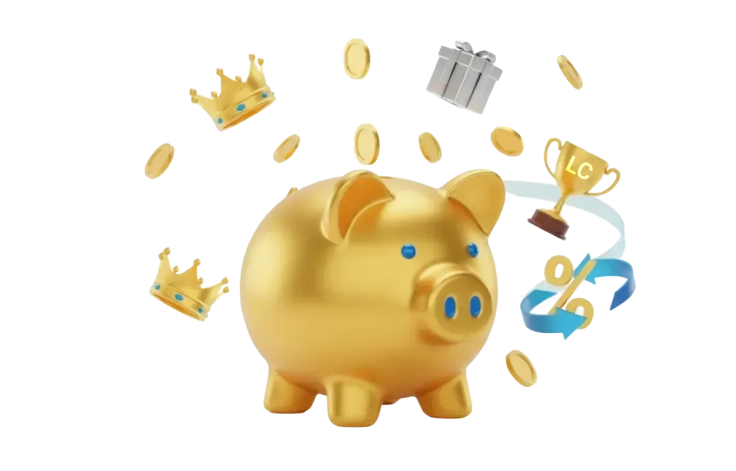 Бонусы и выигрыши в LotoClub с золотой копилкой